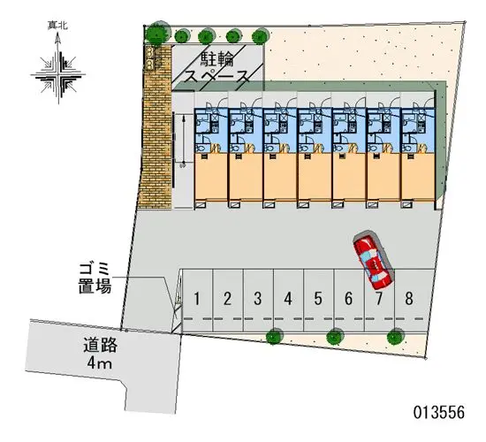 ★手数料０円★小平市鈴木町　月極駐車場（LP）